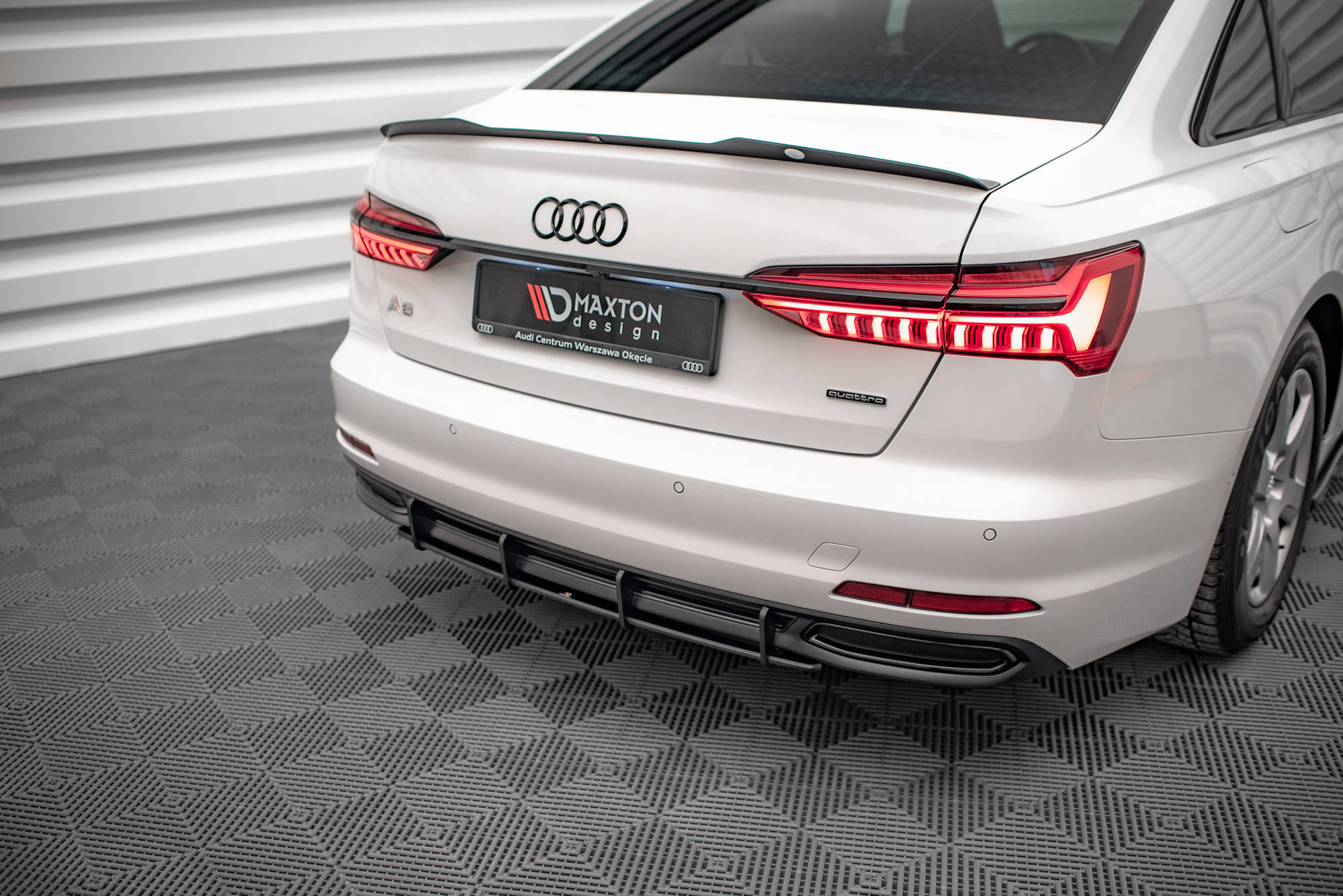 Maxton Diffuser - Audi A6 S6