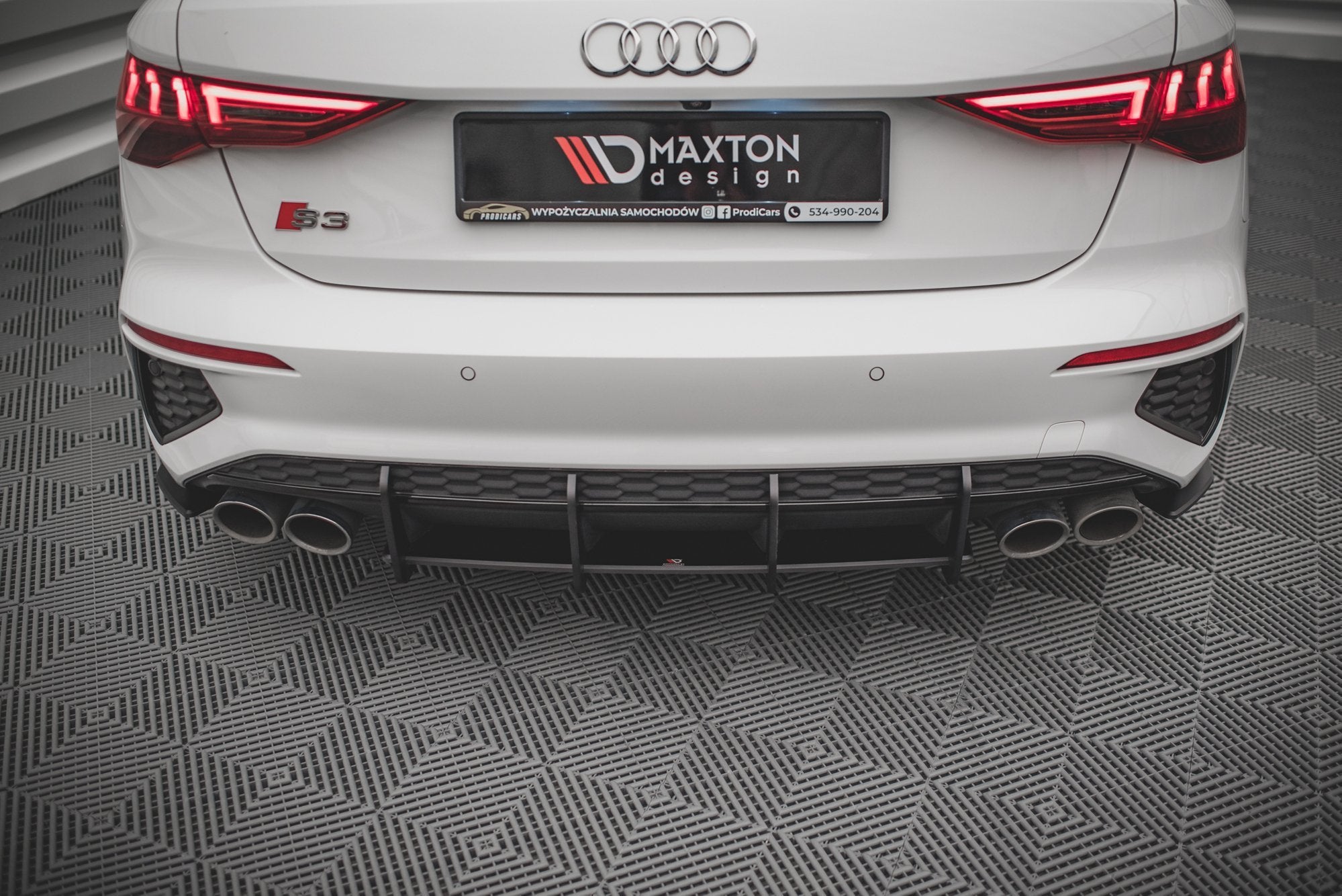 Maxton Diffuser - Audi S3 8Y [2020-]