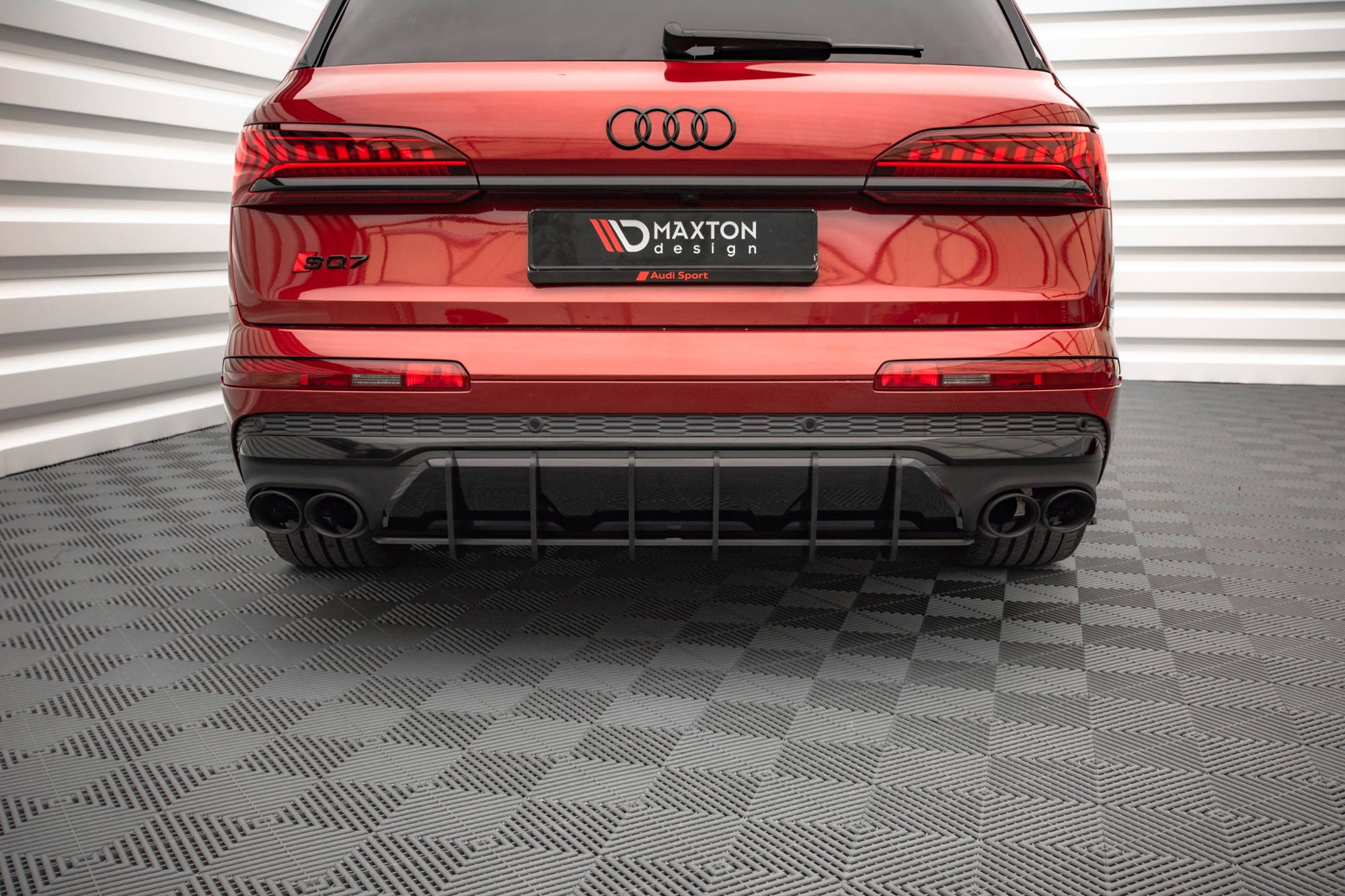 Maxton Diffuser - Audi SQ7 Mk2 Facelift [2019-]