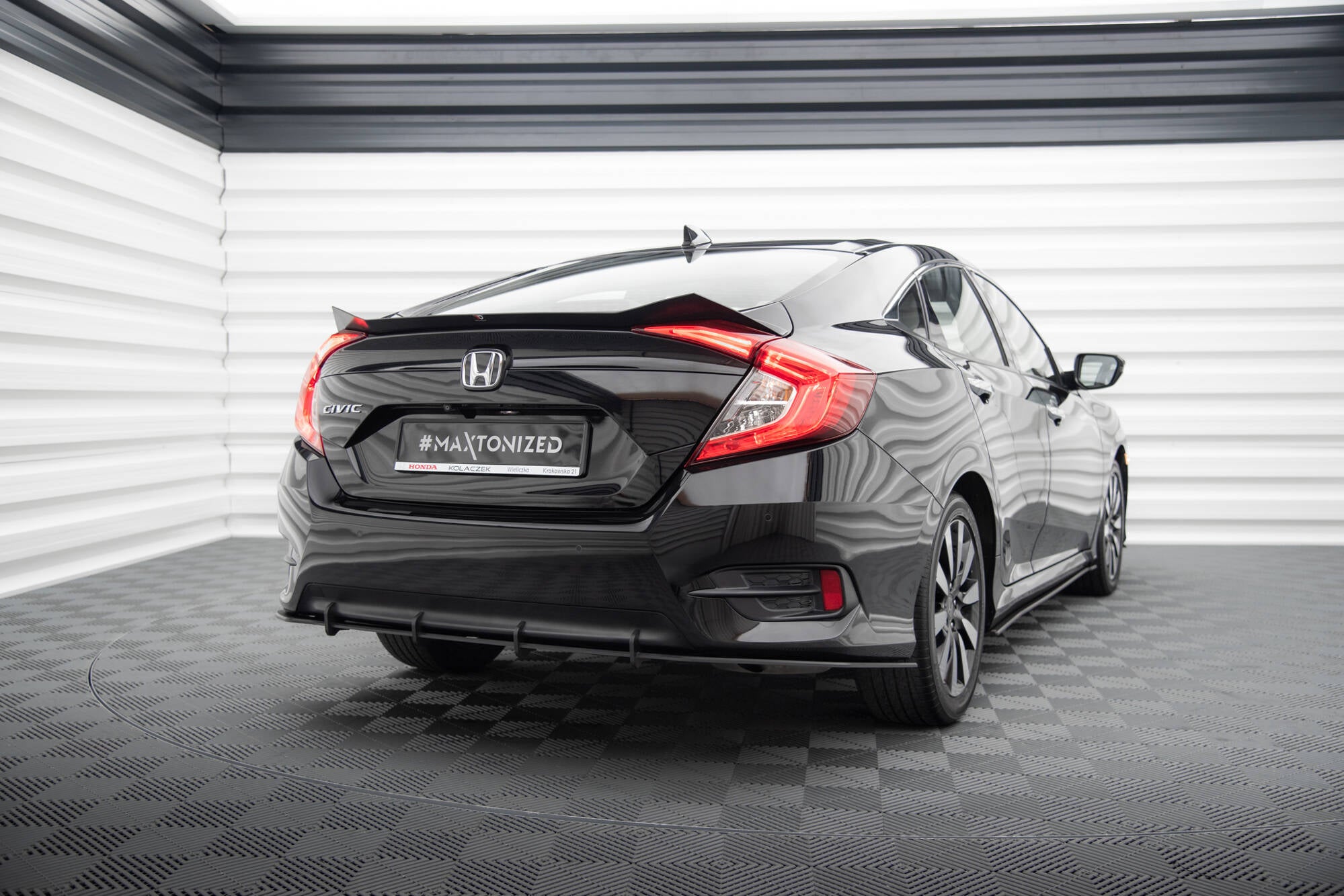 Maxton Diffuser - Honda Civic Mk10 [2017-2023]