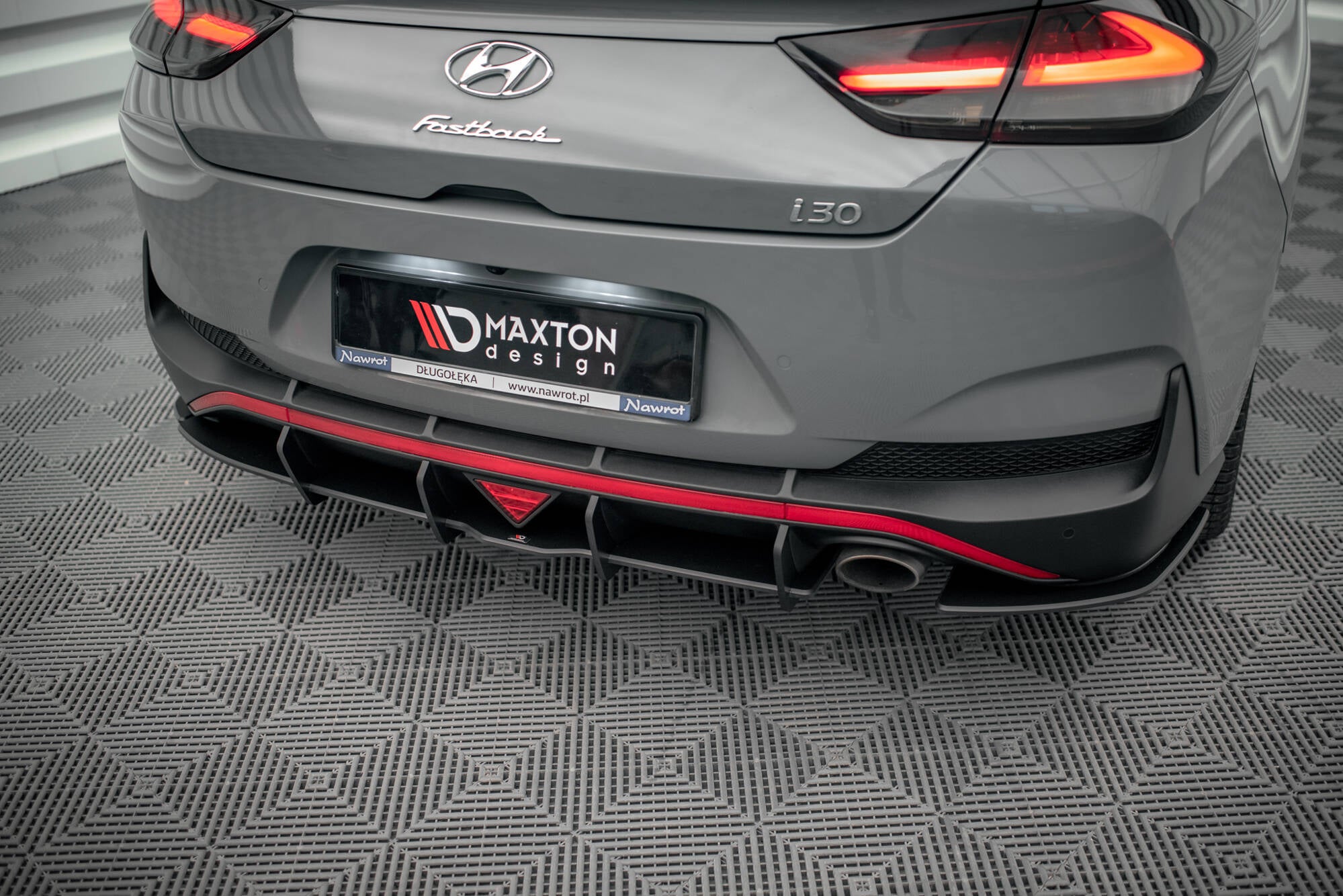 Maxton Diffuser - Hyundai I30 Mk3 Facelift [2020-]