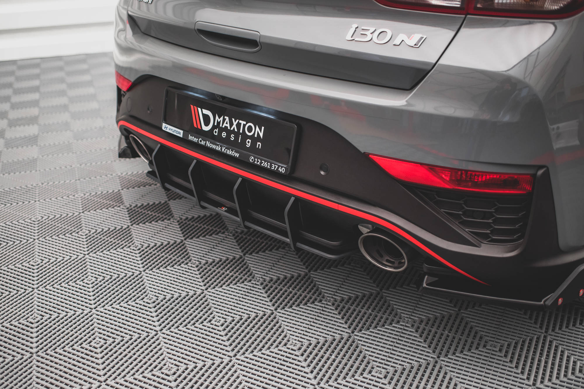 Maxton Diffuser - Hyundai I30 N MK3 Facelift [2020-]