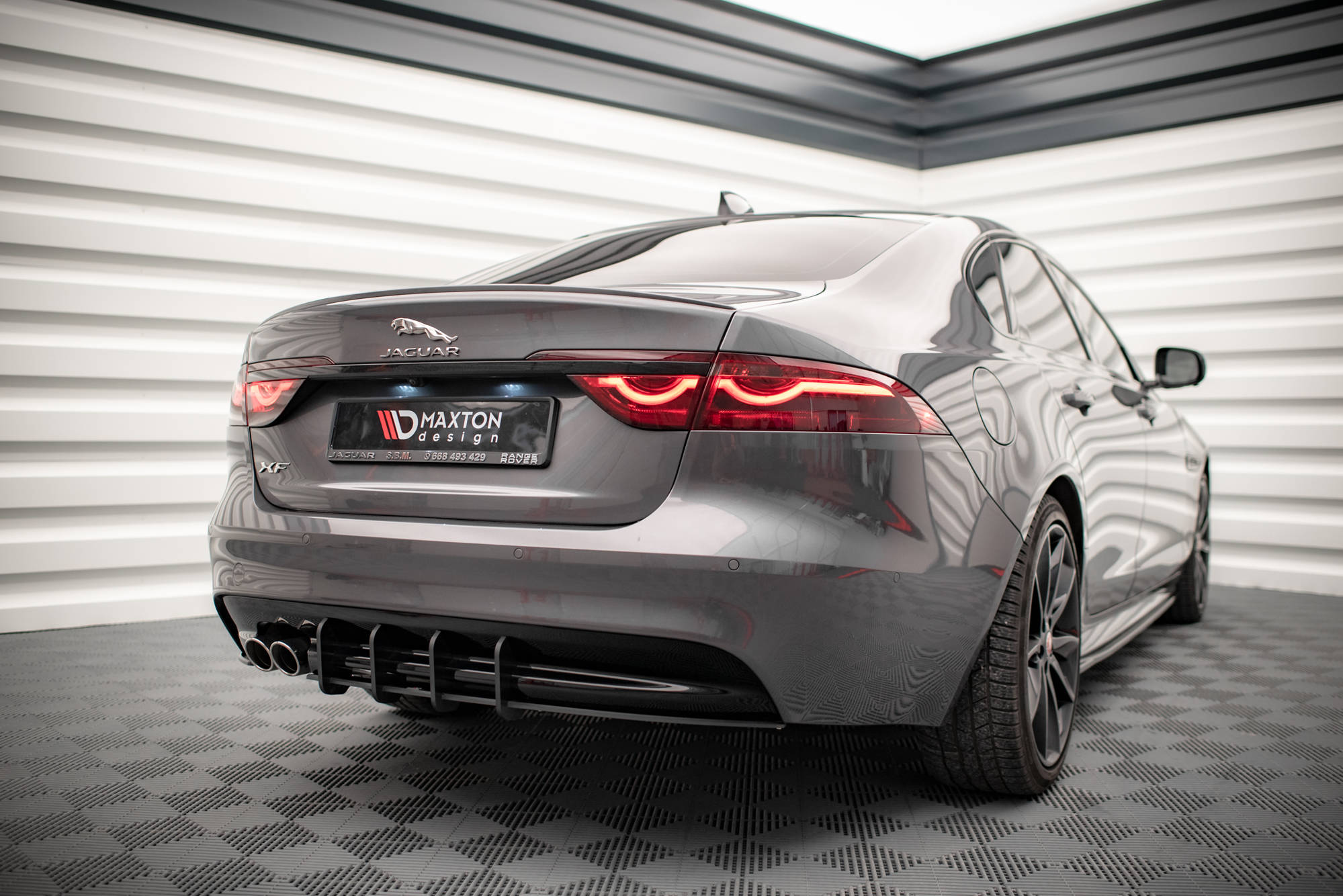 Maxton Diffuser - Jaguar XF Mk2 [2015-2020]