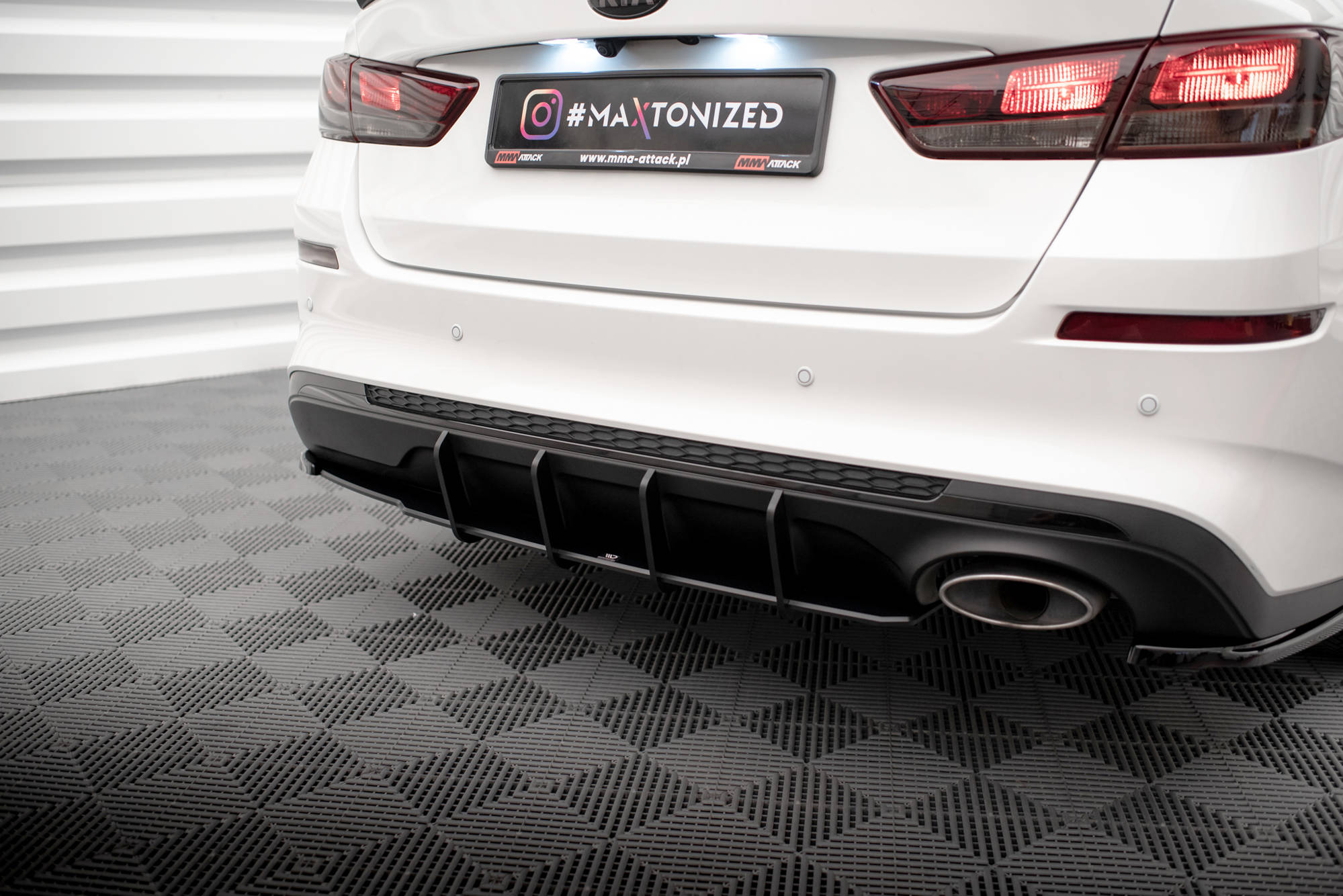 Maxton Diffuser - Kia Optima Mk4 Facelift [2018-2020]