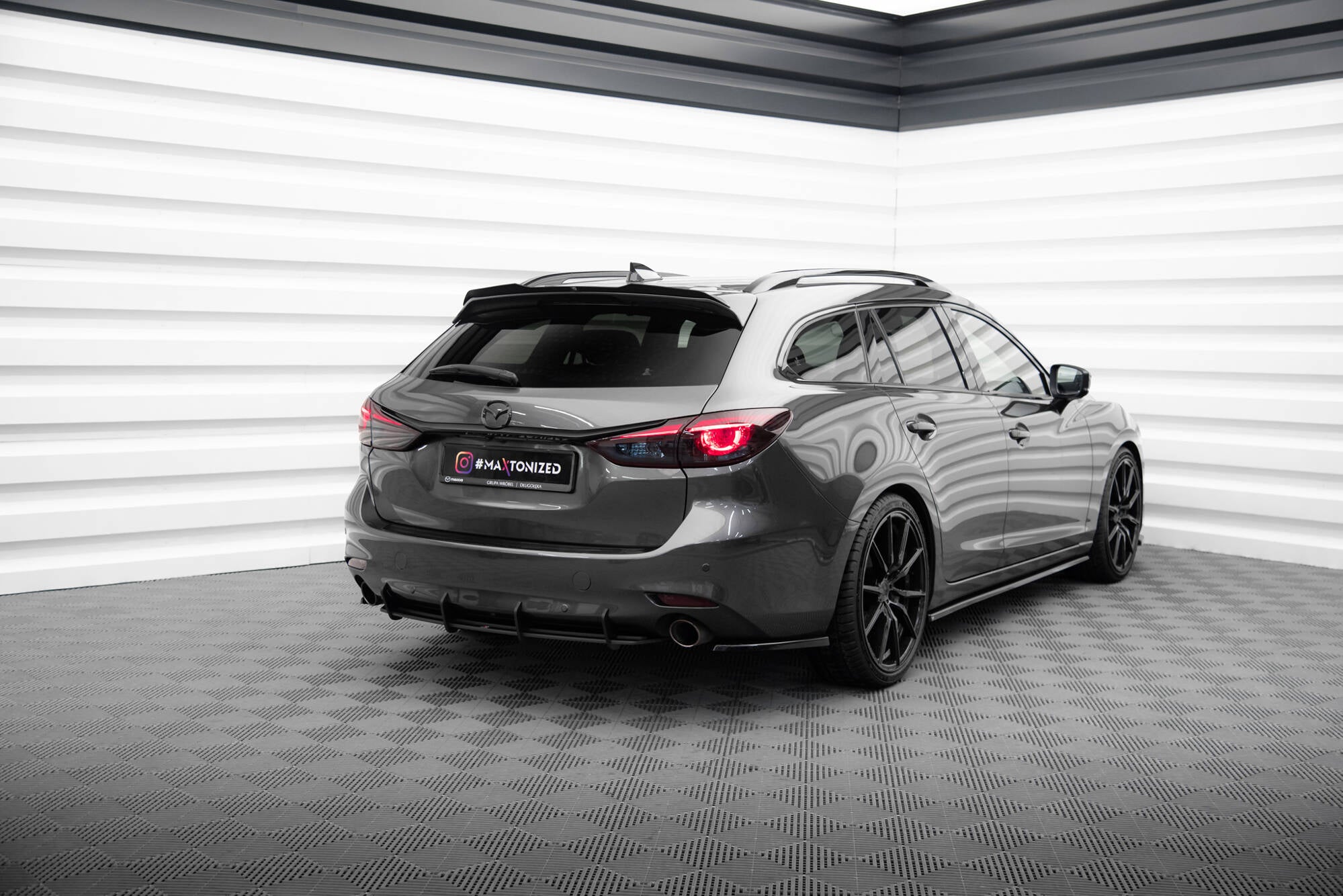 Maxton Diffuser - Mazda 6 Mk3 FL