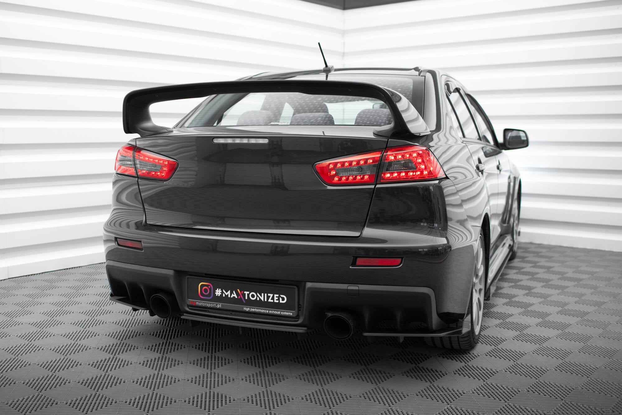 Maxton Diffuser - Mitsubishi Lancer Evo Mk10