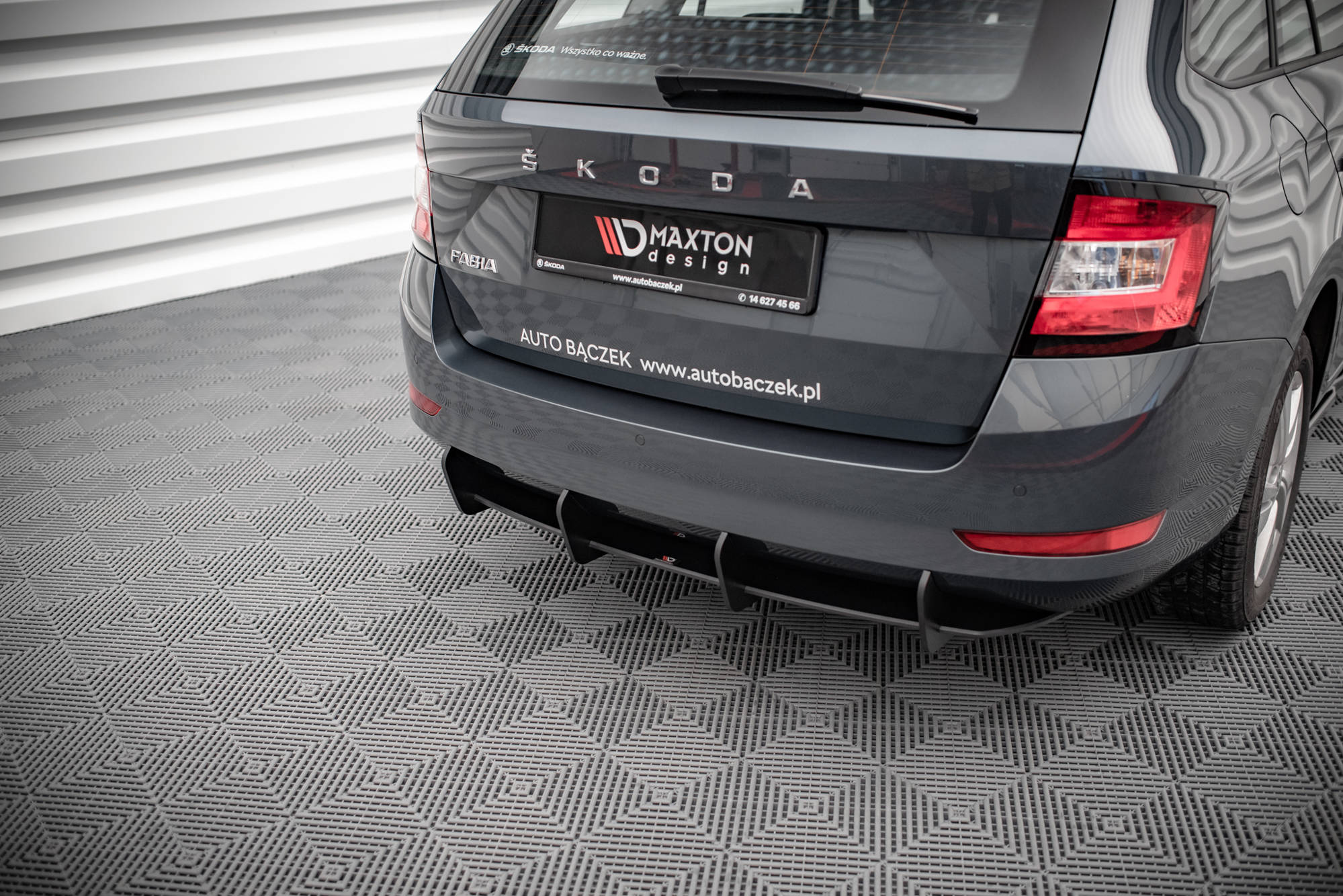 Maxton Diffusor - Skoda Fabia MK3 Facelift [2019-]