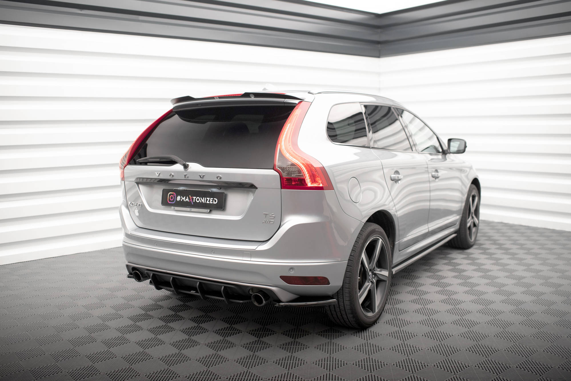 Maxton Diffuser - Volvo XC60 Mk1 Facelift [2013-2017]