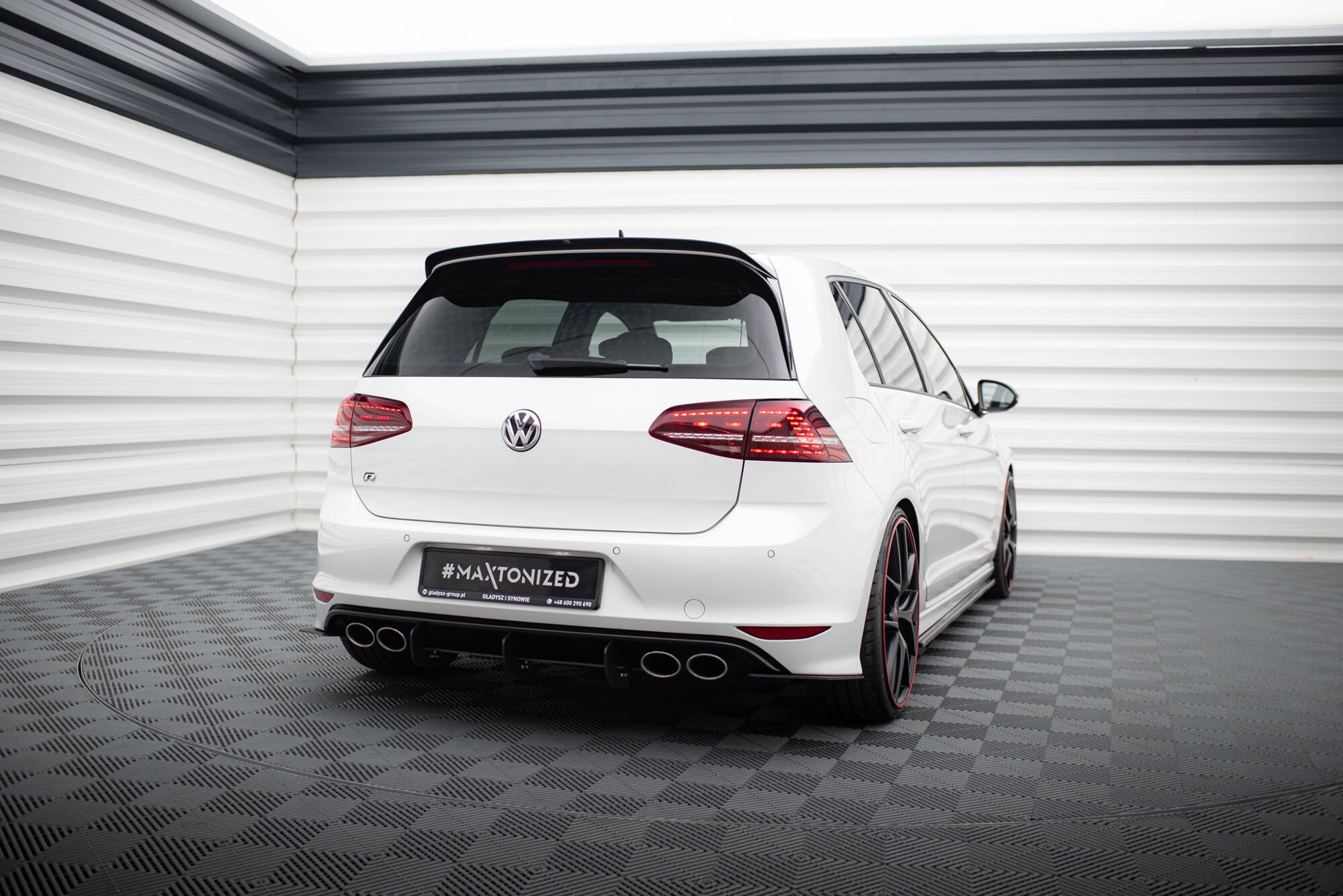 Maxton Diffuser - Volkswagen Golf R Mk7