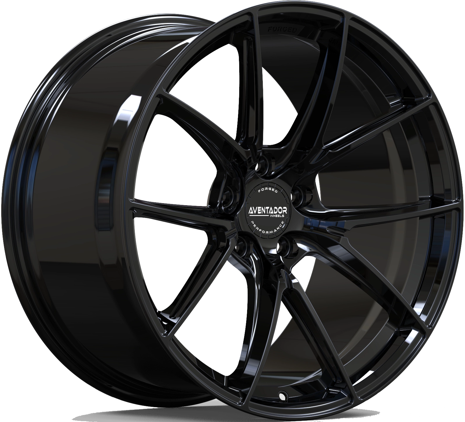 Aventador Wheels Forged Prime Gloss Black